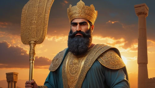 assyrian,zoroastrian novruz,thracian,king david,ortahisar,poseidon god face,imperator,king caudata,sultan,khazne al-firaun,from persian shah,the ruler,archimandrite,sikh,poseidon,hieromonk,torch-bearer,biblical narrative characters,muhammad,kul-sharif,Conceptual Art,Daily,Daily 29