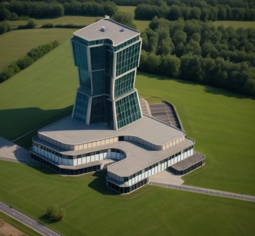 solar cell base,data center,control tower,golf hotel,autostadt wolfsburg,mining facility,company headquarters,corporate headquarters,nuclear power plant,modern building,futuristic art museum,coal-fired power station,mclaren automotive,helipad,powerplant,new building,render,3d rendering,messeturm,business centre,Photography,General,Realistic