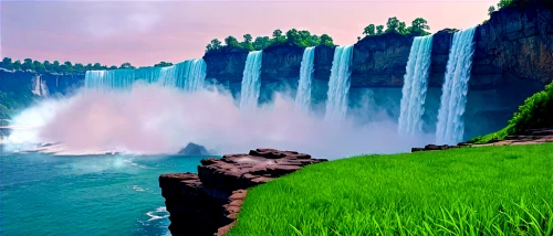 green waterfall,victoria falls,waterfalls,wasserfall,niagara falls,landscape background,brown waterfall,beautiful landscape,falls of the cliff,helmcken falls,water falls,water fall,niagara,bond falls,falls,waterfall,cartoon video game background,landscapes beautiful,aaa,skogafoss,Unique,Pixel,Pixel 01