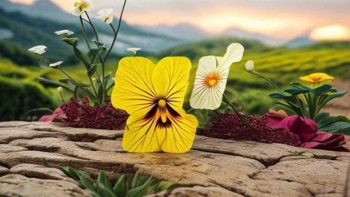 sand coreopsis,flower background,alpine flowers,alpine flower,flower in sunset,flower art,flower illustrative,iceland poppy,the valley of flowers,trollius download,wooden flower pot,wood and flowers,splendor of flowers,beautiful flower,wildflowers,fallen flower,paper flower background,cushion flowers,yellow flower,springtime background,Realistic,Flower,Pansy