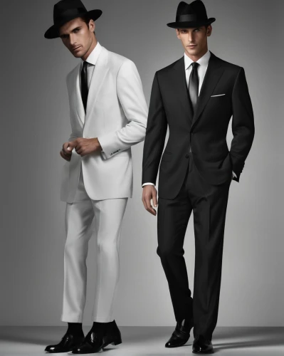 suits,men's suit,gentleman icons,suit of spades,suit trousers,top hat,tuxedo just,men's hats,men clothes,wedding suit,tuxedo,men's wear,grooms,white-collar worker,bowler hat,trilby,gentlemanly,white and black color,white and black,black and white pieces