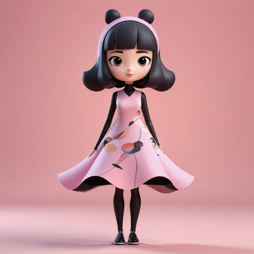 doll dress,fashion doll,cute cartoon character,dress doll,fashion dolls,designer dolls,japanese doll,the japanese doll,tumbling doll,doll figure,artist doll,rubber doll,3d figure,3d model,clove pink,girl doll,minnie mouse,female doll,clay doll,cloth doll,Unique,3D,3D Character