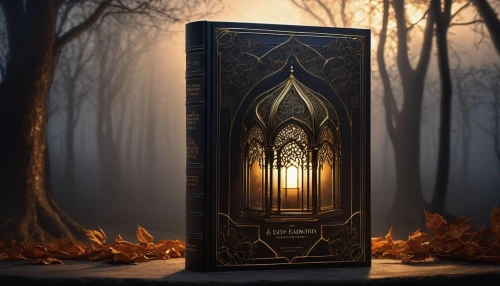 magic grimoire,magic book,mystery book cover,book bindings,illuminated lantern,fairy door,medieval hourglass,card box,grandfather clock,prayer book,lantern,vintage lantern,armoire,dark cabinetry,wooden mockup,lyre box,book antique,book gift,hymn book,letter box,Conceptual Art,Sci-Fi,Sci-Fi 25