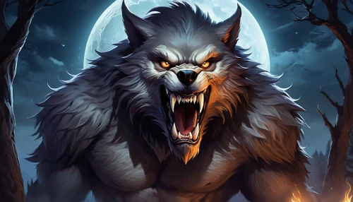 werewolf,howling wolf,werewolves,howl,wolf,constellation wolf,wolves,gray wolf,snarling,wolf hunting,wolfman,wolfdog,blood hound,the wolf pit,feral,two wolves,european wolf,black shepherd,gryphon,wolf bob,Illustration,Realistic Fantasy,Realistic Fantasy 01