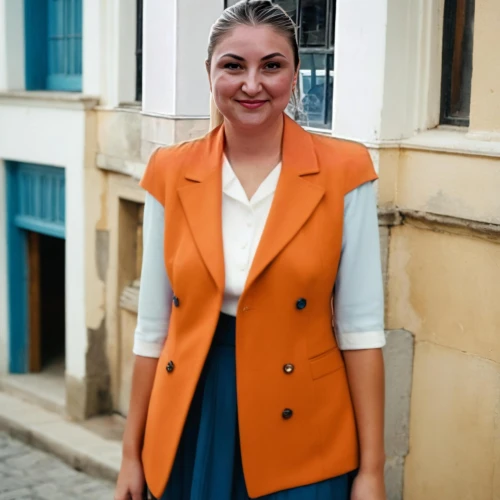 bolero jacket,woman in menswear,menswear for women,mikulov,orange color,blazer,bright orange,jacket,orange,orange robes,orange half,summer coat,hallia venezia,academic dress,zagreb,sighetu marmatiei,old coat,iulia hasdeu castle,women clothes,cluj - napoca