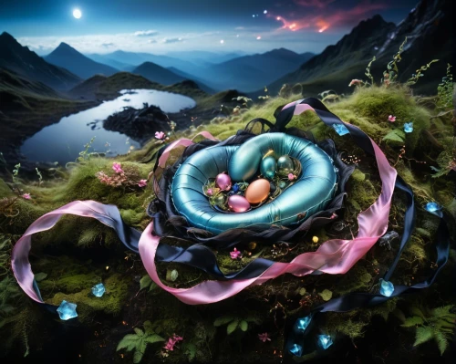 cuthulu,regenerative,pacifier tree,fantasy picture,mother earth,symbiotic,planet eart,mitochondrion,alien planet,fractal environment,alien world,helix,spore,embryo,spring nest,fertility,ringed-worm,astral traveler,pachamama,sci fiction illustration,Photography,Documentary Photography,Documentary Photography 26
