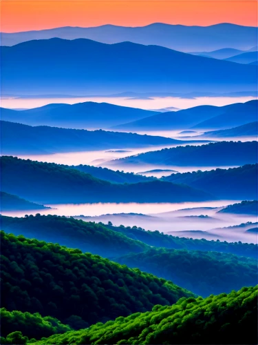 blue ridge mountains,mountain landscape,mountainous landscape,foggy landscape,mountain sunrise,foggy mountain,landscape background,the landscape of the mountains,purple landscape,mountain scene,sea of clouds,beech mountains,rolling hills,high landscape,mountain valleys,nature landscape,forest landscape,hills,panoramic landscape,great smoky mountains,Photography,Fashion Photography,Fashion Photography 10