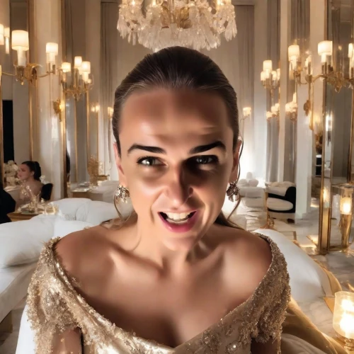 chandelier,beauty room,maria,black swan,birce akalay,a princess,brie,makeup mirror,video clip,the girl in the bathtub,bridal suite,mother of the bride,venetia,glamor,queen cage,sofia,killer smile,fabulous,in the mirror,tiara,Photography,Natural