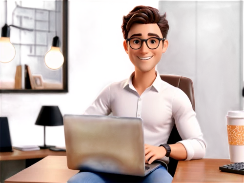 blur office background,office worker,accountant,animated cartoon,online business,online meeting,videoconferencing,financial advisor,bookkeeper,white-collar worker,online course,bookkeeping,online marketing,digital marketing,office cup,receptionist,business analyst,3d model,make money online,cute cartoon image,Unique,3D,3D Character