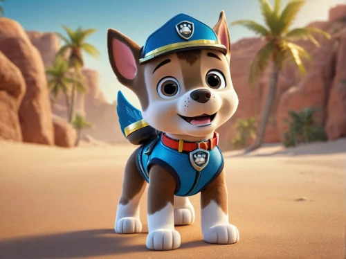 a police dog,police dog,cute cartoon character,officer,scout,sheriff,corgi,policeman,animal film,toy's story,schnauzer,police officer,welschcorgi,beagle,beagador,coco,3d rendered,sand fox,toy dog,wolf bob,Photography,General,Cinematic