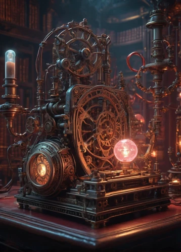 clockmaker,steampunk gears,steampunk,watchmaker,music box,clockwork,scientific instrument,grandfather clock,steam engine,mechanical puzzle,mechanical,time machine,invent,chronometer,antiquariat,apothecary,alchemy,distillation,old clock,the gramophone,Conceptual Art,Fantasy,Fantasy 24