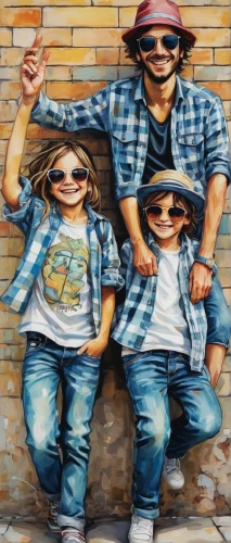 hemp family,kids illustration,children's background,chalk drawing,oil painting on canvas,girl and boy outdoor,happy family,parents with children,gesneriad family,colored pencil background,children drawing,street artists,families,oil painting,family motorcycle,parents,straw hats,melastome family,little people,art painting,Illustration,Realistic Fantasy,Realistic Fantasy 23