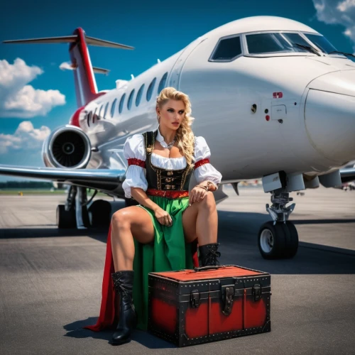 elves flight,blonde girl with christmas gift,flight attendant,flightskwagen,hof-plauen airport,stewardess,belarus byn,miss circassian,russian holiday,corporate jet,lithuania,fliederblueten,bulgarian,air transportation,airline travel,travel woman,gołąbki,sofia,celtic queen,bavarian swabia,Photography,General,Fantasy