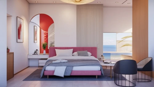 modern room,bedroom,canopy bed,modern decor,sleeping room,guest room,contemporary decor,room divider,children's bedroom,penthouse apartment,interior modern design,guestroom,interior design,great room,3d rendering,interior decoration,sky apartment,home interior,loft,shared apartment,Photography,General,Commercial