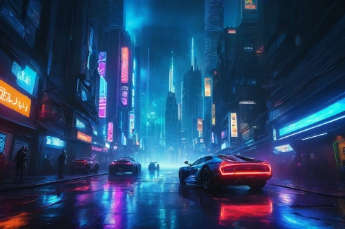 cyberpunk,futuristic landscape,futuristic,neon lights,neon arrows,cityscape,3d car wallpaper,neon,vapor,shinjuku,tokyo city,dusk,neon light,metropolis,shanghai,colorful city,street canyon,city lights,mazda rx-7,vantage,Art,Artistic Painting,Artistic Painting 39