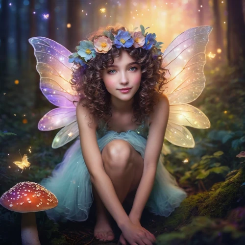 little girl fairy,faery,faerie,child fairy,fairy,garden fairy,flower fairy,fairy queen,fairy world,fairies,fairies aloft,fairy forest,fae,fairy dust,rosa ' the fairy,fairy galaxy,rosa 'the fairy,vintage fairies,aurora butterfly,cupido (butterfly),Conceptual Art,Daily,Daily 34