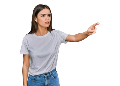 woman pointing,woman holding gun,pointing woman,girl on a white background,girl with speech bubble,girl in t-shirt,lady pointing,transparent background,women clothes,long-sleeved t-shirt,women's clothing,hyperhidrosis,accuse,woman holding a smartphone,on a transparent background,hand gesture,clapping,asl,sign language,woman hands,Art,Artistic Painting,Artistic Painting 28