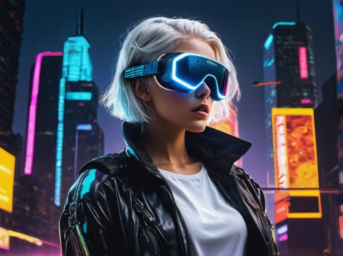 cyber glasses,cyberpunk,futuristic,women in technology,neon human resources,virtual identity,pollution mask,digital identity,vr,color glasses,tech trends,face the future,asian vision,wearables,virtual world,virtual reality headset,scifi,cyberspace,cyber,virtual,Photography,Fashion Photography,Fashion Photography 19
