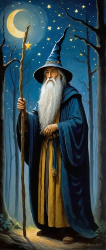 the wizard,wizard,gandalf,magus,pilgrim,witch broom,fantasy picture,fantasy portrait,mage,the witch,father frost,magistrate,merlin,druid,wizards,herfstanemoon,broomstick,dane axe,scandia gnome,fairy tale character,Art,Artistic Painting,Artistic Painting 27