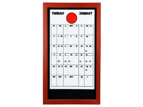 wall calendar,tear-off calendar,mexican calendar,calendar,basketball board,appointment calendar,traffic signal control board,running clock,calender,key counter,valentine calendar,control panel,numeric keypad,advent calendar,advent calendar printable,new year clock,break board,display panel,fire alarm system,thread counter,Illustration,Children,Children 05