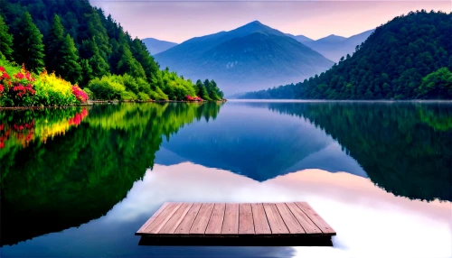 beautiful lake,landscape background,mountain lake,background view nature,alpine lake,calm water,beautiful landscape,mountainlake,tranquility,calm waters,landscapes beautiful,nature landscape,heaven lake,high mountain lake,wooden pier,landscape nature,natural scenery,lake,the natural scenery,floating over lake,Conceptual Art,Sci-Fi,Sci-Fi 05