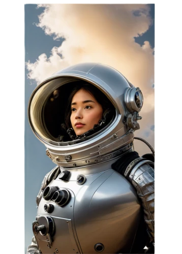 spacesuit,robot in space,space-suit,space suit,image manipulation,aquanaut,astronaut,sci fiction illustration,diving helmet,women in technology,spacefill,space tourism,cosmonaut,chatbot,astronautics,bjork,diving bell,robot icon,astronaut helmet,space capsule,Illustration,Realistic Fantasy,Realistic Fantasy 08