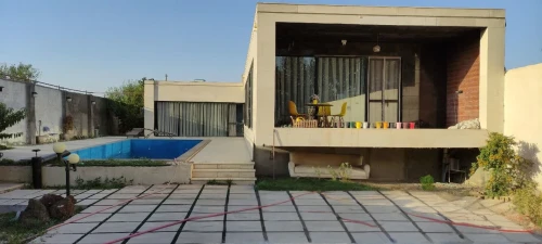 residential house,chandigarh,patio,iranian architecture,private house,riad,inside courtyard,exterior decoration,build by mirza golam pir,concrete slabs,outdoor structure,block balcony,terrace,core renovation,courtyard,kitchen block,model house,house for sale,residential property,residence