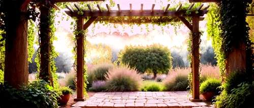 pergola,gardens,secret garden of venus,green garden,tunnel of plants,garden door,landscape designers sydney,towards the garden,monastery garden,the garden,walkway,yellow garden,english garden,to the garden,garden,nature garden,pathway,rose arch,golden border,garden of plants,Illustration,Realistic Fantasy,Realistic Fantasy 40