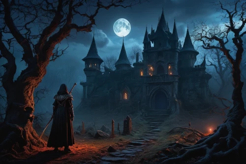 witch house,witch's house,haunted castle,ghost castle,gothic architecture,haunted cathedral,fairy tale castle,gothic style,castle of the corvin,gothic,the haunted house,halloween background,dark gothic mood,fantasy picture,halloween scene,dracula castle,fairytale castle,haunted house,halloween and horror,fairy tale,Art,Classical Oil Painting,Classical Oil Painting 30