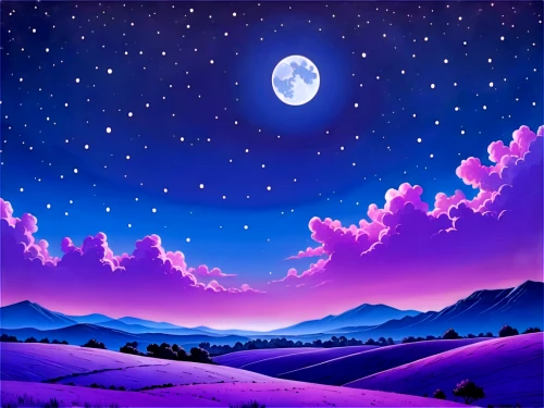 purple landscape,purple moon,moon and star background,lunar landscape,moonscape,la violetta,sailing blue purple,purple,purpleabstract,purple background,moonlit night,moon valley,light purple,moon night,ultraviolet,landscape background,purple wallpaper,hanging moon,the purple-and-white,purple blue,Illustration,Vector,Vector 07