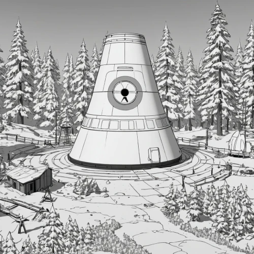 moon base alpha-1,area 51,ufo,ufo intercept,planetarium,space port,round hut,spacecraft,research station,lunar prospector,mars probe,space probe,snow globe,moon vehicle,wigwam,concept art,snowhotel,flying saucer,spaceship space,space ship