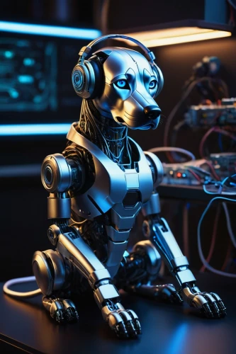 kosmus,chat bot,eurohound,posavac hound,canis panther,panther,ursa,bolt-004,minibot,jaguar,blue tiger,3d figure,cinema 4d,3d model,jagdterrier,mech,artificial intelligence,robotics,war machine,3d render,Conceptual Art,Daily,Daily 34