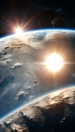 earth in focus,earth rise,copernican world system,space art,the earth,cosmonautics day,sunburst background,planet earth view,earth,orbiting,exoplanet,planet earth,earth station,heliosphere,northern hemisphere,mother earth,full hd wallpaper,lens flare,terraforming,sun reflection