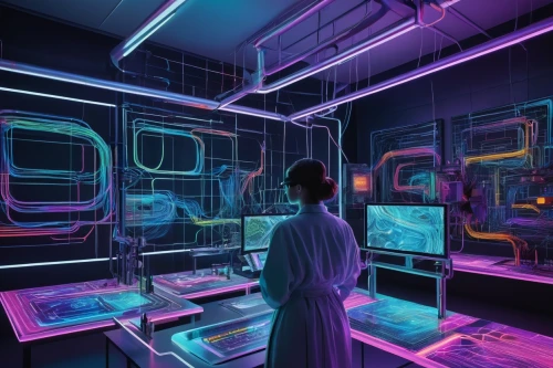 sci fi surgery room,computer room,laboratory,sci fiction illustration,the server room,cyberspace,cyberpunk,futuristic art museum,cyber,lab,ufo interior,operating room,scifi,laboratory information,sci - fi,sci-fi,data center,computer art,neon human resources,computer,Photography,Black and white photography,Black and White Photography 09