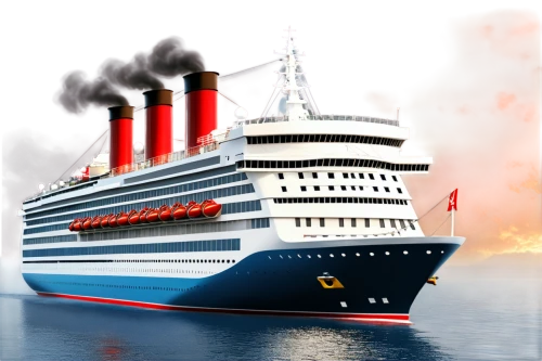 ocean liner,troopship,queen mary 2,cruise ship,shipping industry,titanic,costa concordia,passenger ship,sea fantasy,ss rotterdam,hospital ship,panamax,the ship,factory ship,greenhouse gas emissions,tour to the sirens,environmental pollution,ship travel,victory ship,ship releases,Unique,3D,3D Character