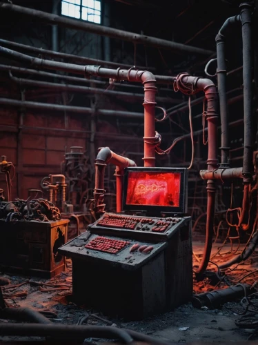 abandoned factory,furnace,the boiler room,urbex,crypto mining,empty factory,combined heat and power plant,industrial plant,machinery,bitcoin mining,laboratory oven,industries,evaporator,engine room,old factory,foundry,heavy water factory,mining facility,electronic waste,factories,Unique,3D,Clay