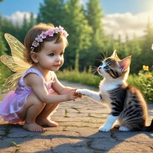 little angels,little girl fairy,child fairy,little angel,little boy and girl,tenderness,innocence,fairies,children's fairy tale,love angel,cupido (butterfly),fairy,cute baby,cute cartoon image,children's background,cute cat,faery,cute animals,girl and boy outdoor,chasing butterflies,Photography,General,Realistic