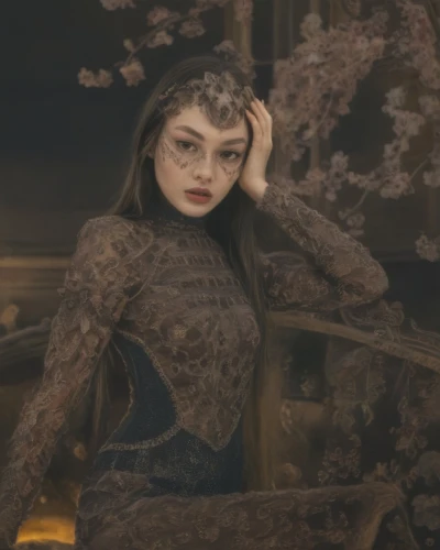 royal lace,geisha,fantasy portrait,floral japanese,vintage asian,gentiana,see-through clothing,japanese woman,filigree,elegant,mukimono,japanese floral background,elegance,vintage lace,oriental princess,asian woman,asian costume,victorian lady,agent provocateur,portrait background