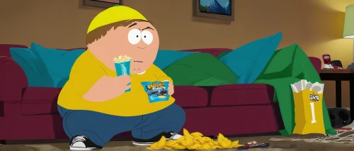 patrick's day,prank fat,beer can,chowder,cake smash,kettle corn,blu ray,television character,the bottle,air freshener,river pines,cleaning woman,cereal germ,ingestion of unauthorized substances,mold cheese,cartoon chips,jerry,canned food,party dad,pop corn,Conceptual Art,Fantasy,Fantasy 14