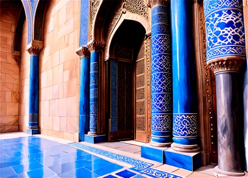moroccan pattern,alcazar of seville,the hassan ii mosque,persian architecture,iranian architecture,alabaster mosque,islamic architectural,majorelle blue,marrakesh,morocco,spanish tile,hassan 2 mosque,sultan qaboos grand mosque,islamic pattern,king abdullah i mosque,riad,moorish,al nahyan grand mosque,mosques,blue mosque,Illustration,Paper based,Paper Based 30