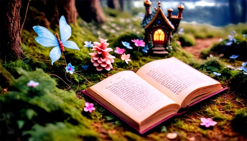 bookmark with flowers,magic book,fairytales,fairy tales,children's fairy tale,book antique,fairy tale,a fairy tale,bookmark,read a book,prayer book,novels,writing-book,fairytale,book pages,books,book gift,turn the page,fairy forest,publish a book online,Illustration,Realistic Fantasy,Realistic Fantasy 02
