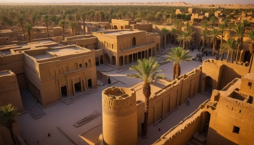 qasr al watan,caravansary,karnak,qasr al kharrana,ibn tulun,king abdullah i mosque,qasr azraq,islamic architectural,ancient city,caravanserai,merzouga,qasr amra,al nahyan grand mosque,riad,madinat,ibn-tulun-mosque,al qudra,libyan desert,ouarzazate,umayyad palace,Illustration,Realistic Fantasy,Realistic Fantasy 36