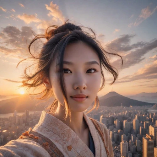 mulan,japanese woman,asian woman,asian vision,korean drama,asia,korea,south korea,oriental girl,huawei,inner mongolian beauty,seoul,japan,kdrama,hong,korean,hanbok,city ​​portrait,japanese waves,japanese background,Photography,Realistic