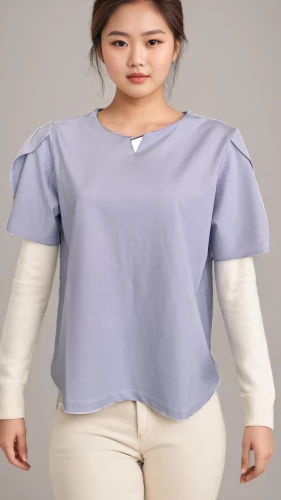 long-sleeved t-shirt,blouse,plus-size model,bodice,cotton top,women's clothing,undershirt,garment,hanbok,women clothes,korean,active shirt,disney baymax,ladies clothes,long-sleeve,in a shirt,baymax,plus-size,korea,korean won,Female,East Asians,One Side Up,Youth adult,L,Confidence,Sweater With Jeans,Pure Color,Light Pink