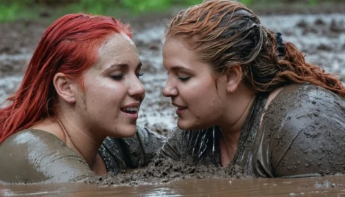 mud wrestling,redheads,mud,two girls,wet,water connection,water hole,water fight,girl kiss,wet smartphone,mud village,aboriginal culture,muddy,the festival of colors,water games,mud bogging,redhair,red sand,mudskippers,mud wall