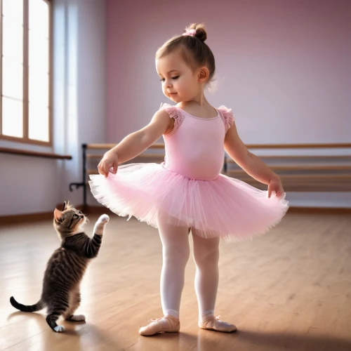 little girl ballet,little ballerina,ballerina girl,ballet tutu,ballet dancer,girl ballet,ballet,ballet pose,ballerina,ballet master,ballerinas,little girl in pink dress,pirouette,dance,animals play dress-up,little girl twirling,ballet shoes,love dance,pink cat,modern dance,Photography,General,Realistic