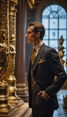 concierge,suit of spades,bellboy,gold business,the crown,great gatsby,banker,packard patrician,gentleman icons,downton abbey,the victorian era,sherlock holmes,frock coat,prince of wales feathers,regal,imperial coat,gentlemanly,grand duke of europe,aristocrat,napoleon iii style,Photography,General,Realistic