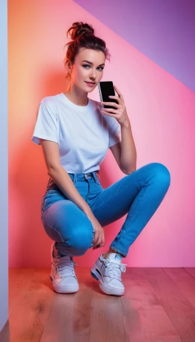 pink background,jeans background,woman eating apple,portrait background,girl in t-shirt,colorful background,girl with cereal bowl,color background,product photos,wall,color wall,purple background,on the phone,woman holding a smartphone,girl sitting,women's clothing,pink shoes,female model,women clothes,roller skating,Conceptual Art,Sci-Fi,Sci-Fi 27