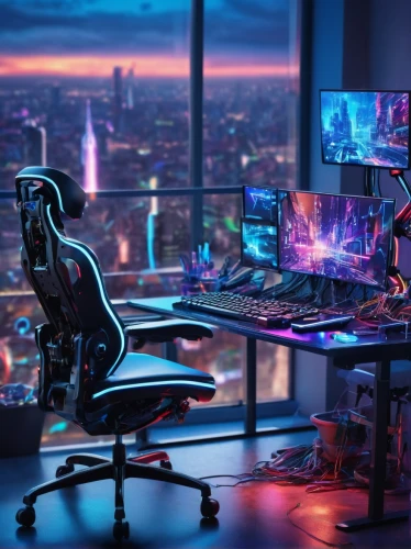 blur office background,computer workstation,computer desk,desk,computer room,cyberpunk,modern office,creative office,working space,office desk,desktop computer,secretary desk,workstation,desk top,pc tower,office chair,computer game,night administrator,gamer zone,workspace,Unique,3D,Panoramic