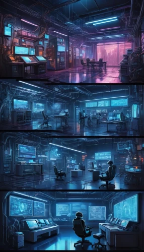 sci fi surgery room,ufo interior,backgrounds,computer room,concept art,cyberpunk,aquariums,scifi,research station,futuristic landscape,the server room,stations,mining facility,futuristic,sci - fi,sci-fi,development concept,aqua studio,futuristic art museum,sci fiction illustration,Unique,Design,Infographics